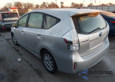 2012 Toyota Prius V Three from USA, damaged, VIN JTDZN3EU2C3096609